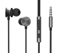 Joyroom JR-EW03 Écouteurs Intra-Auriculaires filaires en métal Gris foncé