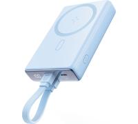 Joyroom JR-PBM01 10 000 mAh 20 W batterie portable avec support + câble Lightning vers USB-C - bleu