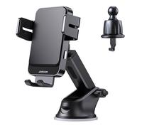 Joyroom Jr-zs219 Car Holders Set With Qi Inductive Charger (black)