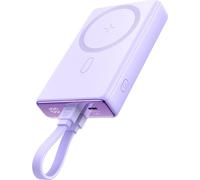 Joyroom Powerbank Magnetic 10000Mah 20W + câble Lightning-Usbc Violet