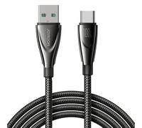 JOYROOM SA31-AC6 Pioneer Series Câble USB de chargement de données de type C 3A, 1,2 m - Noir