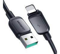 Joyroom Série A14 Câble Lightning/USB-A, 2,4A, 2m, noir, Série multicolore
