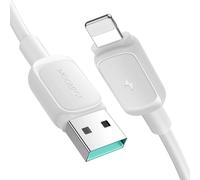 Joyroom Série A14 multicolore Câble Lightning vers USB-A 2.4A, 1,2m - Blanc