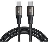 Joyroom Série Light-Speed SA25-CC5 100 W Câble USB-C/USB-C 1,2 m - Noir