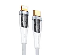 Joyroom Star-Cloud Câble USB-C/Lightning 20W 1,2m avec fonction d'arrêt automatique - Blanc