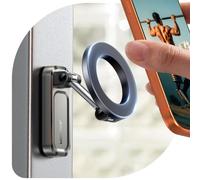 JOYROOM Support de téléphone à double aimant pour MagSafe, réglable à 360° pour iPhone, titane nu