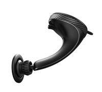 Support magnétique de téléphone pour tableau de bord et pare-brise - noir