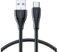 Joyroom Surpass série A11 Câble chargeur USB-A/USB-C 3A 1,2m - Noir