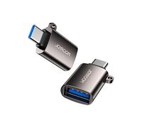 Joyroom Type-C male naar USB-A female OTG Adapter - Le noir