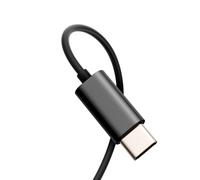Joyroom TYPE-C Series JR-EC07 Ecouteurs intra-auriculaires USB-C en métal - Noir