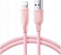Joyroom Usb - Lightning Cable Multi-Color Series A14, 480mb/S, 3a, 1.2m, Pink (Sa34-Al3)