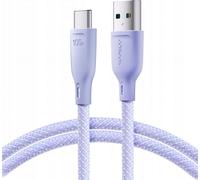 Joyroom Usb - Type-C Multi-Color Series Fast Charging And Data Cable, 100w, 1m, Purple (S-A34)