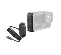 JOYSOG Câble de charge magnétique pour Go-Pro Hero 13/12/11/10/9 - Couvercle de porte latérale de chargement + adaptateur de câble USB C