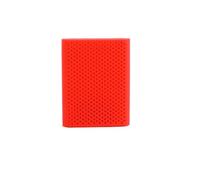 JOYSOG Coque en silicone pour Samsung T5 Portable SSD Housse de protection anti-rayures (rouge)