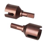 JOYSOG Coupe de joint de boîte de vitesses en métal pour Tamiya 1/10 Fighter NXGEN DT-04 RC avant CVD Axle Cup Parts