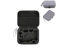 JOYSOG Étui de rangement portable pour DJI OM Mobile 7/OM 7P Stabilisateur de cardan Étui de voyage pour pince magnétique/micro récepteur/câble, Gris, Étui