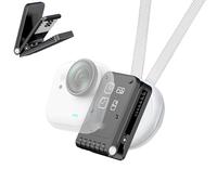 JOYSOG GO Ultra Support magnétique pour appareil photo Insta360 Go Ultra Quick Release Sac à dos Chapeau Adaptateur d'extension