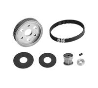 JOYSOG Kit d'engrenage de transmission à courroie RC pour pièces de mise à niveau Traxxas 1/10 Slash Mudboss