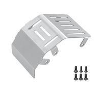JOYSOG LOSI 1/4 Promoto-MX Moto RC Chassis Armor Guard Plate, Acier Inoxydable Avant Arrière Chassis Armor Armor Protection Plate Skid Plate Upgrade Parts, Argent
