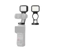 JOYSOG Mini lampe de remplissage pour selfie Insta360 Luna Ultra magnétique | 4 températures de couleur - Luminosité - Petit type C - Rechargeable