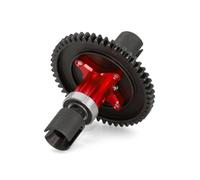 JOYSOG Pièce de différentiel central 50T pour ARRMA 1/8 6s Kraton Typhon Outcast/1/7 Limitless Infraction RC différentiel assemblé Hop ups (rouge)