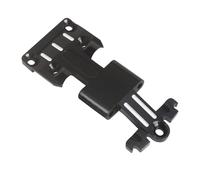 JOYSOG RC Chassis Armor pour Tamiya 1/10 Hornet EVO Châssis avant en métal Pièces de mise à niveau (Noir)