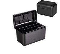 JOYSOG X4 Chargeur de Batterie pour caméra d'action Insta360 X4 Station de Stockage avec emplacements pour Cartes SD Misro et câble USB de Type C