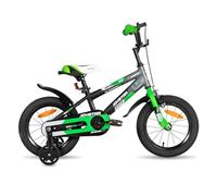 JOYSTAR Berry - Bicyclette 14 Pouces pour Enfants de 3 à 5 Ans, Bicyclette pour Enfants avec stabilisateurs, Verte