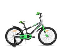 JOYSTAR Berry Vélo pour enfant de 20 pouces pour garçons et filles de 8 à 11 ans, vélo pour garçon de 20 pouces avec stabilisateurs et béquille, vert