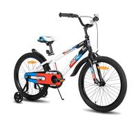 JOYSTAR Berry - Vélo pour enfant de 20" pour garçons et filles de 8 à 11 ans, avec stabilisateurs et support, couleur rose