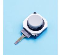Joystick 3d Thumbstick Joystick Pour New 2ds 3ds Ll Xl,3ds 3ds Xl 3ll Contrmatérielle Dust Ring Pad,Cover Button Parts,1 Set - Type A Light Gray