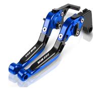 Joystick à PoignéE Leviers De Frein Et d'embrayage Pliables Réglables Guidon pour Yama&ha YZ250 1994-1995(2)