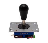 Joystick Arcade Zippyy Tige Courte à Microswitch Format Poire pour Borne Retro Gaming Bartop