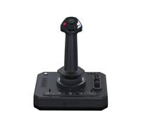 Joystick aviation LEXIP Honeycomb Foxtrot Aviation Stick PC/Mac Noir capteurs Hall 16 bits 20 boutons POV axe direction gouvernail résistance réglable