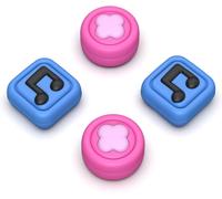 Joystick Cap for Nintendo Switch & Switch OLED,Thumbs Cushion Caps Protection Joystick for Switch Lite (Great Rhythm)