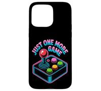 Joystick d'arcade rétro Gamer Classic Coque pour iPhone 15 Pro Max