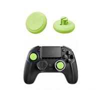 Joystick de rechange pour manette Nacon pour Revolution 5 Pro : antidérapant pour poignées de pouce pour configuration de jeu de précision 1,8 x 1,8 cm (vert)