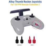 Joystick de télécommande pour DJI Avata 2 1 FPV, bascule de pouce en alliage d'aluminium pour contrôle DJI FPV 2/RC PRO, accessoires Black