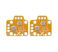 Joystick Drift Repair Board Contrmatérielle,Analog Thumb Stick,Gamepad,Xbox One,Series X,S,Ps5,30-1 Pièces - Type Gold 2pcs