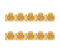 Joystick Drift Repair Board Contrmatérielle,Analog Thumb Stick,Gamepad,Xbox One,Series X,S,Ps5,30-1 Pièces - Type Gold 10pcs