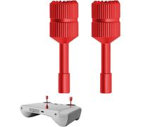 Joystick Drone En Alliage D'aluminium Pour Dji Rc 2/1 Remplacement De Bâton De Contrôleur Antidérapante Pièces De Rechange Pour Dji Air 3s/Mini 4 Pro/Flip/Neo (Rouge,Rocker Allongé)