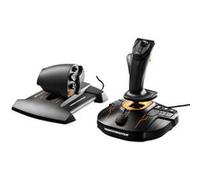 Joystick Gaming et Manette des gaz Thrusmaster T.16000M FCS Hotas Noir et orange Noir F