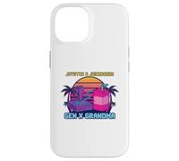 Joystick & Juiceboxes Gen X Grandma Retro 80s 90s Gamer Coque pour iPhone 14