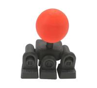 Joystick Keycap, Game Accessory, 2.56x1.97x2.52 inches Keyboard Tool Compact Frame, Arcade Supply with Secure Fit, Esports Gadget with Lightweight Build, Home Accessories for Mudding and Typing Video