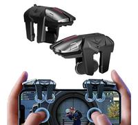 Joystick pour manette de jeu - Contrôleur de jeu à boutons, artefact à six doigts et ancrage sportif | Même joystick de jeu pour téléphone portable qui mange du poulet, compatible avec les téléphones