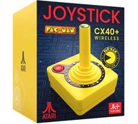 Joystick sans fil - JUST FOR GAMES - Pac-Man CX-40+ - Jaune - Compatible PC - Design rétro