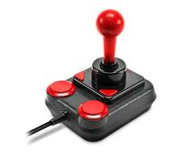 Joystick Speedlink COMPETITION PRO EXTRA USB - Joystick numérique pour PC avec DirectInput et micro-interrupteur, pour jeux d'arcade & rétro, noir-rouge