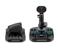 Thrustmaster Joystick HOTAS Sol‑R 4 – 12 boutons, axe palonnier, haute précision – PC Noir