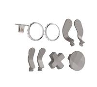 Joysticks en Métal 15 en 1, Accessoire de Jeu de Remplacement pour ManetteElite Series 2, compatibilité Parfaite, Matériau de qualité Supérieure, Excellent Toucher (SILVER)