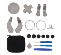 Joysticks en Métal, Accessoires de Joystick en Métal de qualité Supérieure avec Poignées Texturées, Compatibles avec la Manette Série 2 (SILVER)